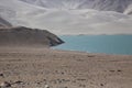 White Sands Lake, the Karakoram Highway, ChinaÃÂ¢Ã¢âÂ¬Ã¢âÂ¢s Xinjiang region. Royalty Free Stock Photo